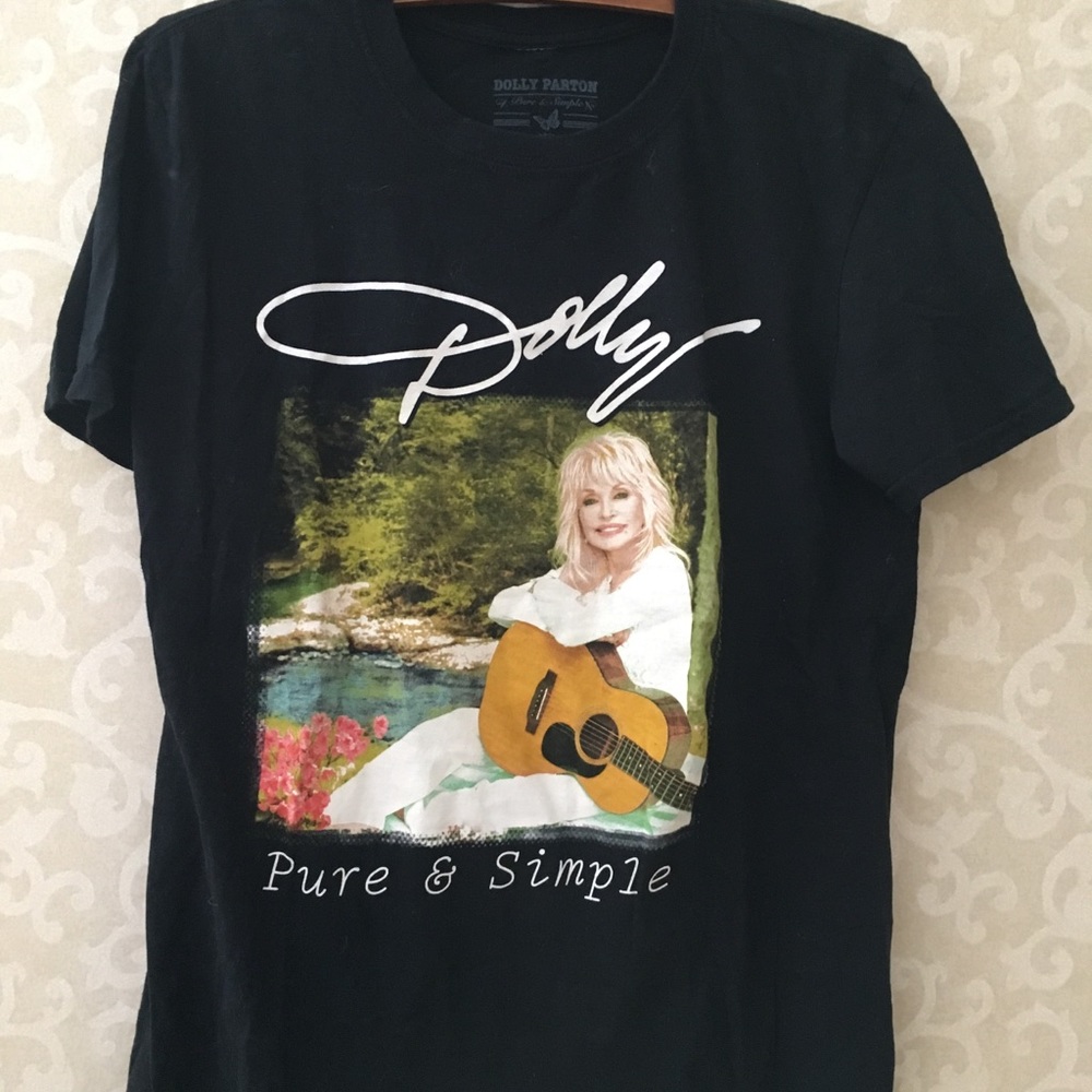 Dolly Parton Pure and Simple T Shirt Vintage